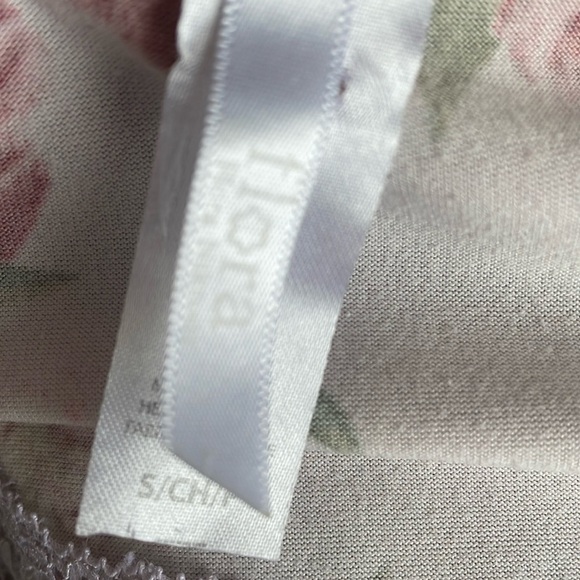 Flora Pink Floral PJ Top - Picture 4 of 6